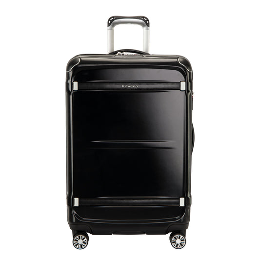 variant:41685992276013 RBH Rodeo Drive 2.0 Hardside Medium Checked Spinner Luggage - Black