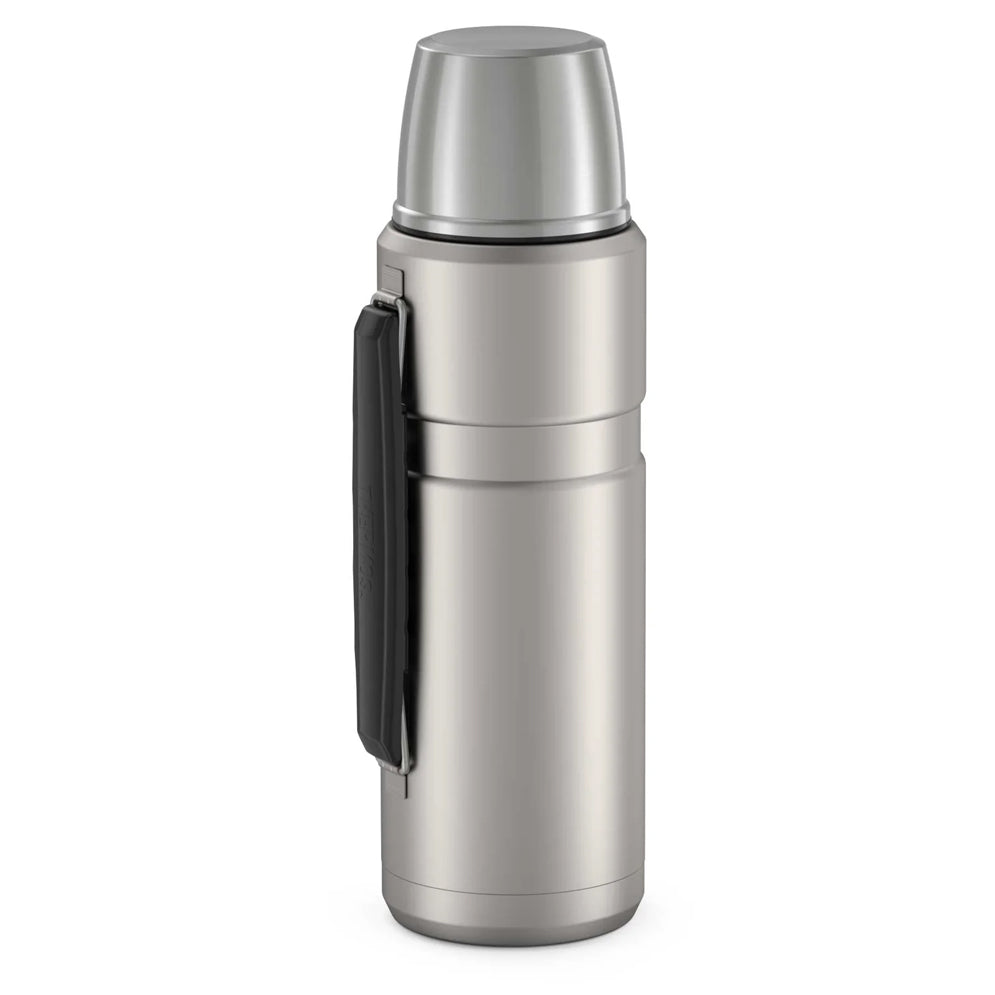 variant:43981586300973 40 oz. Stainless Steel Beverage Bottle - Matte Stainless Steel