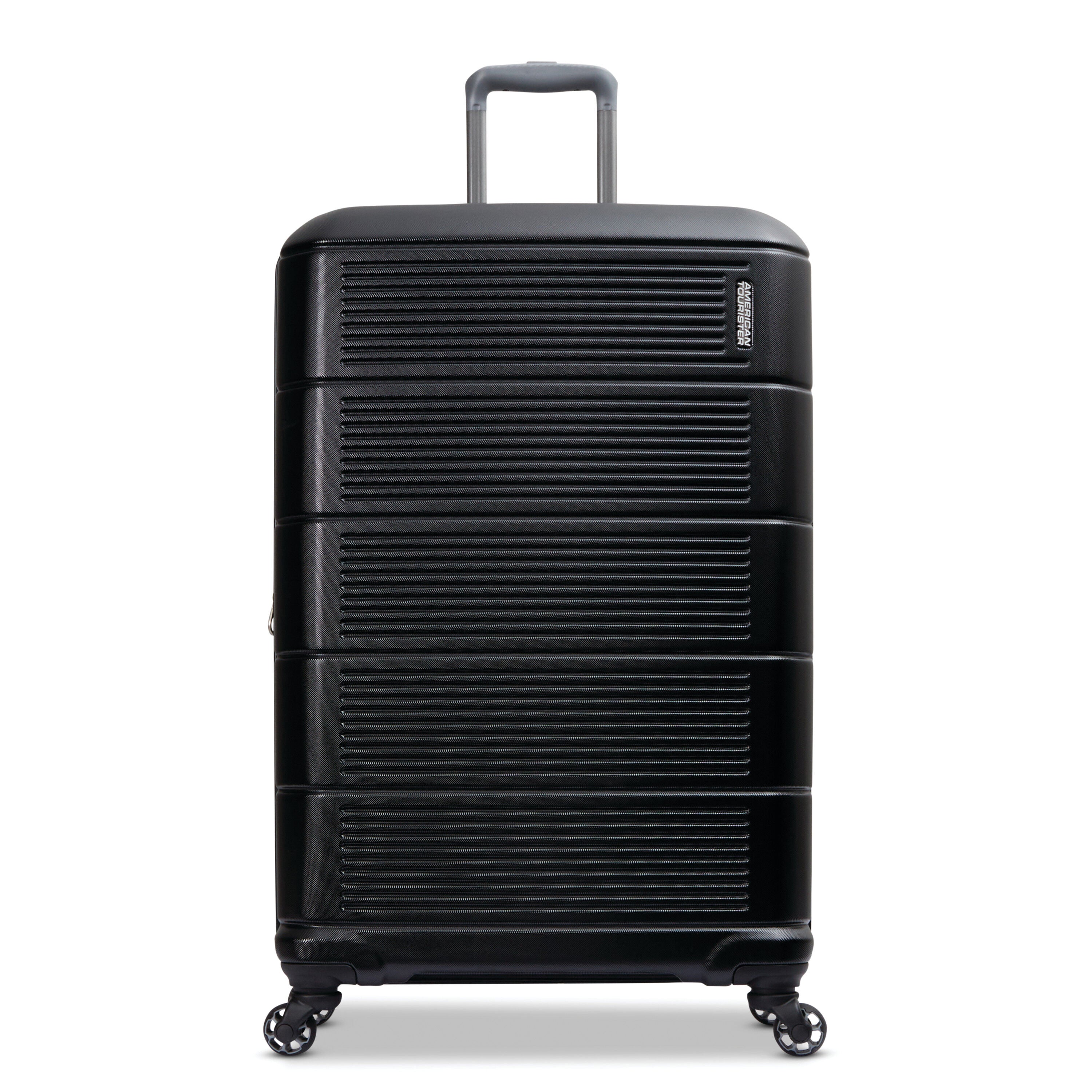 variant:43080090026029 Stratum 2.0 28" Spinner Hardside Large Checked - Black