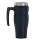 variant:43981587841069 16 oz Stainless Steel Travel Mug - Matte Midnight Blue