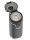 variant:43981584433197 Thermos 18 oz Stainless Steel Kids Water Bottle w Spout Lid - Granite
