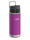 variant:43981584400429 Thermos 18 oz Stainless Steel Kids Water Bottle w Spout Lid - Plum