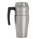 variant:43981587939373 16 oz Stainless Steel Travel Mug - Matte Stainless Steel