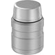 variant:43981588824109 16 oz. Stainless Steel Food Jar w Folding Spoon - Matte Stainless Steel