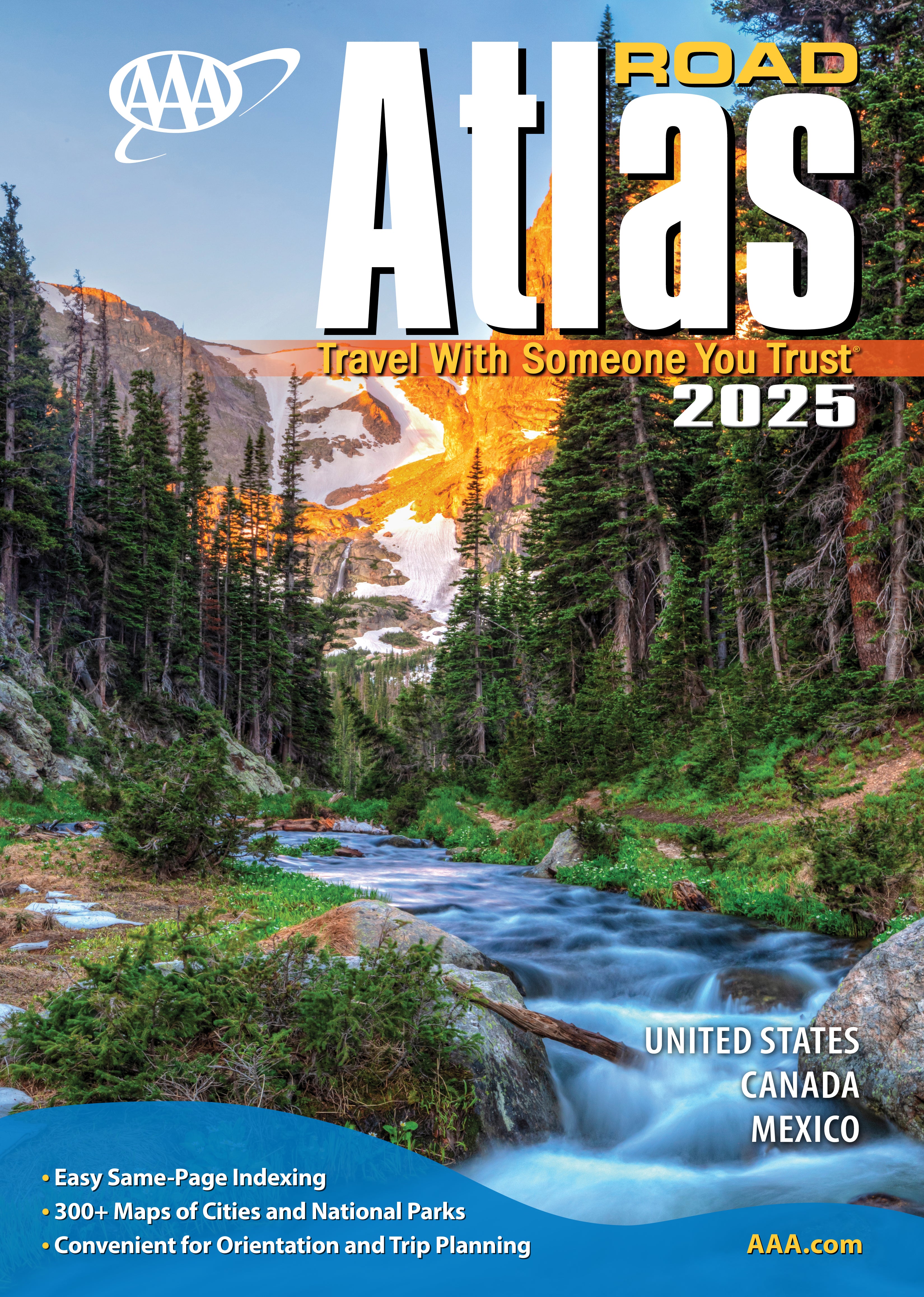 Road Atlas 2025年版 Large Scale The Road Atlas Large Scale: Explore America's Best RV Routes