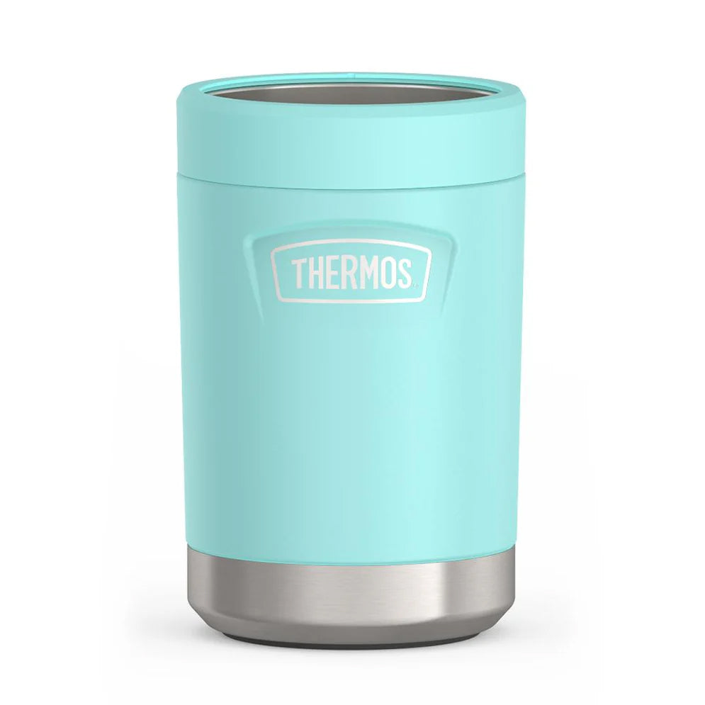 variant:43981577388077 Stainless Steel Beverage Can Insulator - Sea Green