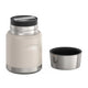 variant:43981562544173 16 oz Stainless Steel Food Jar w Spoon - Sandstone