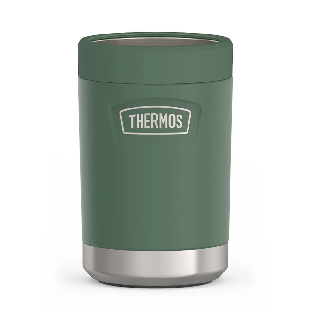 variant:43981577486381 Stainless Steel Beverage Can Insulator - Alpine Green
