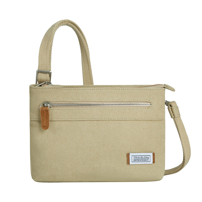 variant:43452759081005 Anti-Theft Heritage Small Crossbody - Natural