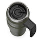 variant:43981587906605 16 oz Stainless Steel Travel Mug - Matte Army Green