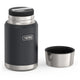 variant:43981562249261 24 oz Stainless Steel Food Jar w Spoon - Granite
