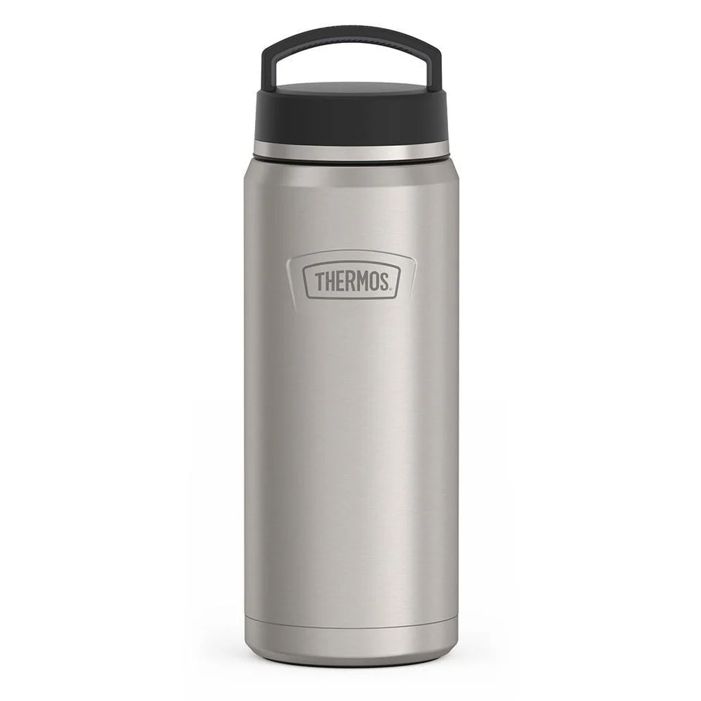 Thermos 40 Ounce Stainless Steel Water Bottle - Vacuum Insulated, Keeps Drinks Hot/Cold 24 Hours, Gun Metal Color