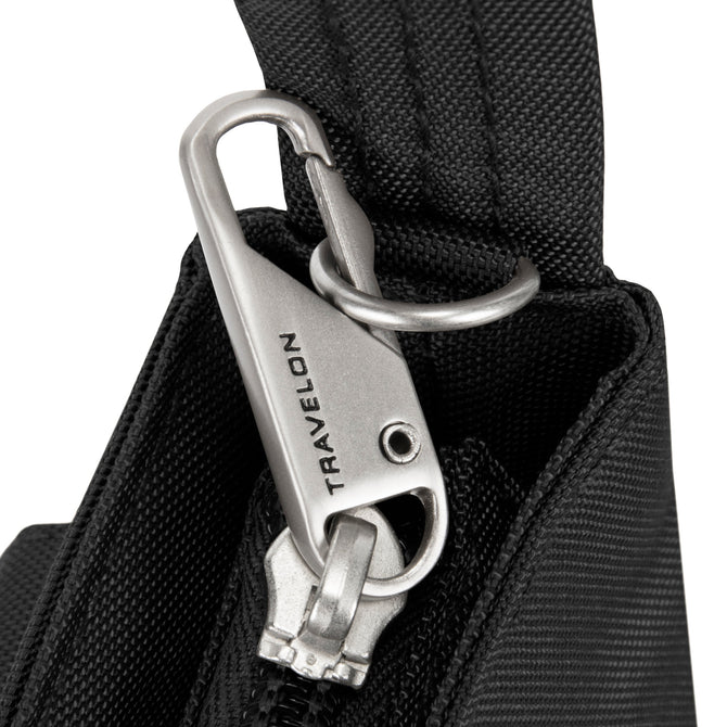 variant:41193703112749 travelon Mini Shoulder Bag - Black