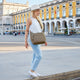 variant:43103016583213 Travelon - Anti-Theft Classic Bucket Bag - Nutmeg