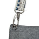variant:42099030851629 Travelon Anti Theft BoHo Clutch Crossbody - Gray Boho