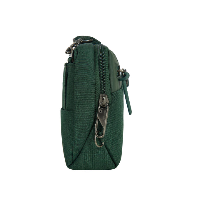 variant:43452765044781 Travelon Metro Anti-Theft Convertible Small Crossbody - Forest Heather