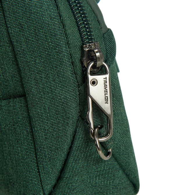variant:43452765044781 Travelon Metro Anti-Theft Convertible Small Crossbody - Forest Heather