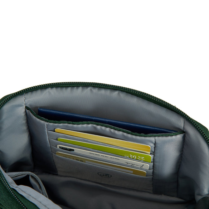 variant:43452765044781 Travelon Metro Anti-Theft Convertible Small Crossbody - Forest Heather