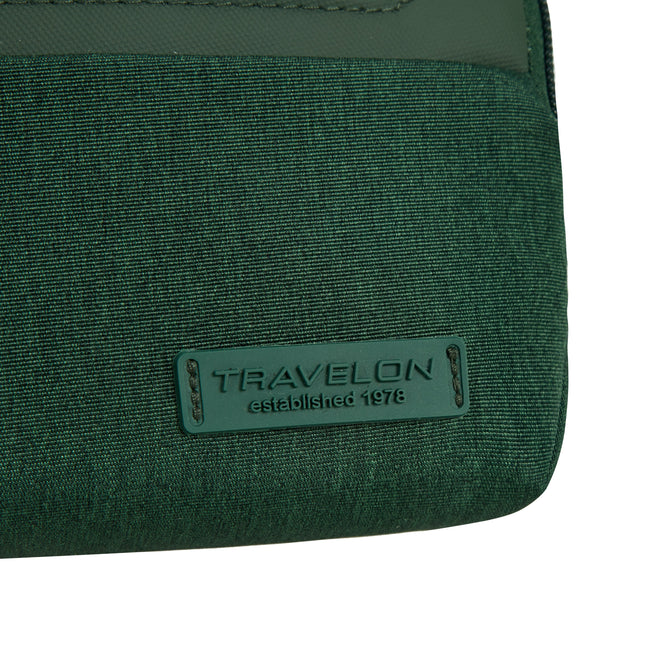 variant:43452765044781 Travelon Metro Anti-Theft Convertible Small Crossbody - Forest Heather