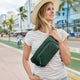 variant:43452766060589 Travelon Anti-Theft Metro Waist Pack - Forest Heather