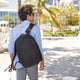 variant:41193747873837 travelon urban backpack - Slate