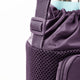 variant:42794945544237 Travelon Pi Gogo Insulated Water Bottle Tote - Blackberry