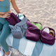 variant:45092521935040 Travelon Pi Never Lost Set of 3 Packing Cubes Blackberry
