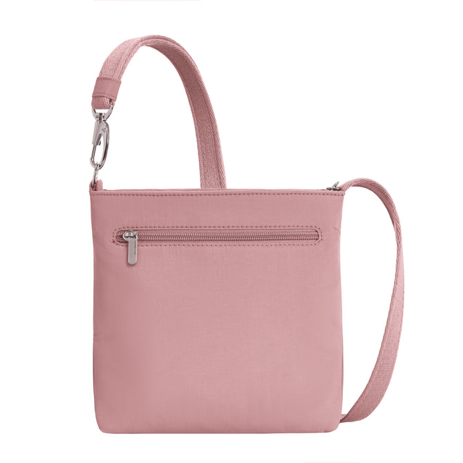 variant:43452771500077 Travelon Roam Anti-Theft Small Crossbody - Desert Pink