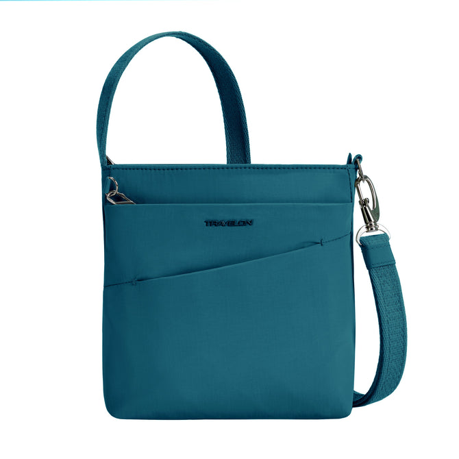 variant:43452771532845 Travelon Roam Anti-Theft Small Crossbody - Capri Blue