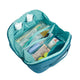 variant:43452772679725 Travelon 180˚ Travel Toiletry Case Capri - Blue