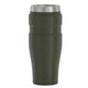 variant:43981586071597 16 oz Stainless Steel Travel Tumbler - Matte Army Green