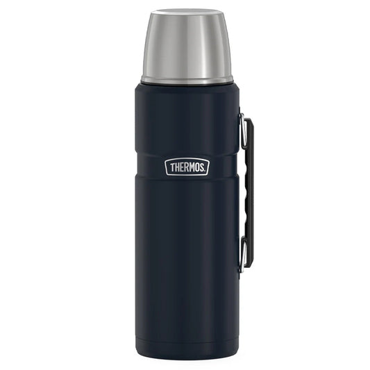 variant:43981587382317 2 L Stainless Steel Beverage Bottle - Matte Midnight Blue
