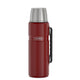 variant:43981586268205 40 oz. Stainless Steel Beverage Bottle - Matte Red