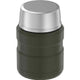 variant:43981588791341 16 oz. Stainless Steel Food Jar w Folding Spoon - Matte Army Green