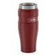 variant:43981586038829 16 oz Stainless Steel Travel Tumbler - Matte Red
