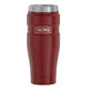 variant:43981586038829 16 oz Stainless Steel Travel Tumbler - Matte Red