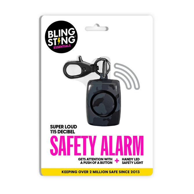 variant:42116988731437 blingsting Mini Safety Alarms - Grey