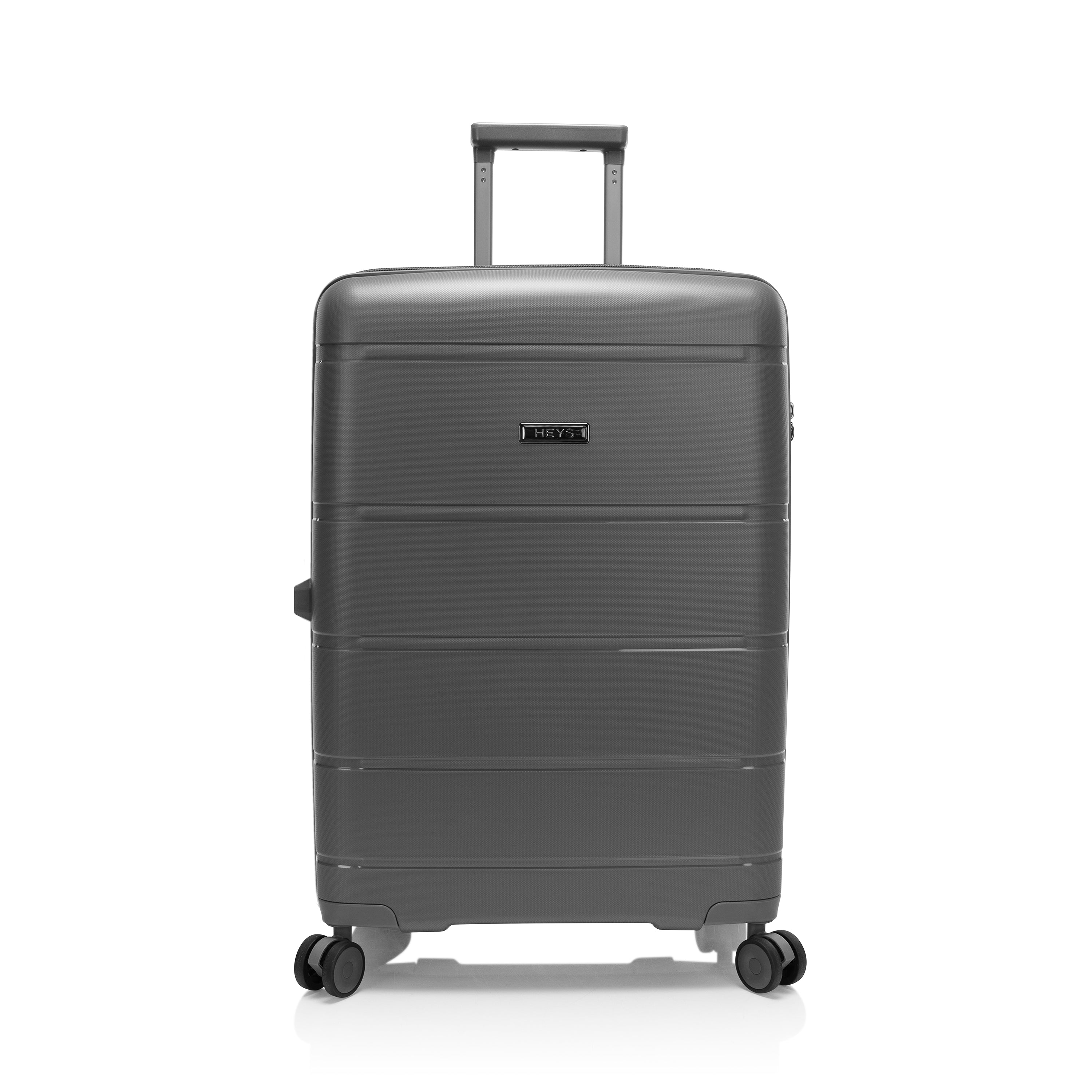 variant:46557094052032 Fortis 26" Hardside Medium Check-In Luggage Grey