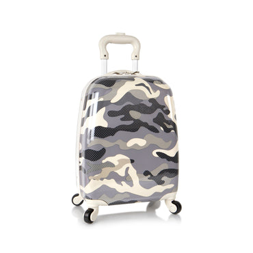 Gray Camo Fashion Hardside Carry-On Luggage