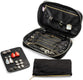 variant:43078738051117 jewelry case mr jetsetter - Black