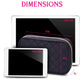 variant:43078738051117 jewelry case mr jetsetter - Black