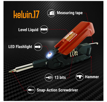 variant:66871430840365 Kelvin The Everyday Multitool - Red