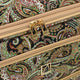 variant:44229602705453 London Fog
Mayfair Softside Medium Checked Luggage Black And Sand Paisley