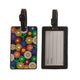 variant:48224172081344 Smooth Trip rubberized luggage tags Flower