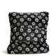 variant:42984170913837 Vera Bradley Plush Travel Blanket - Mini Flower Dot Black