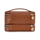 variant:41707517640749 SJ Jenny Train Case - Rosewood Cognac