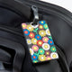 variant:48224172081344 Smooth Trip rubberized luggage tags Flower