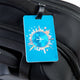 variant:48224202555584 Smooth Trip rubberized luggage tags World