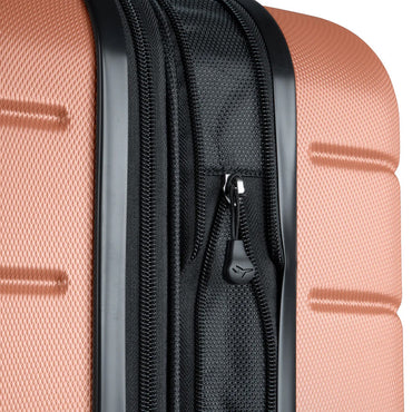 variant:66871299637293 Silverton Hardside Large Checked Expandable Luggage - Papaya Punch