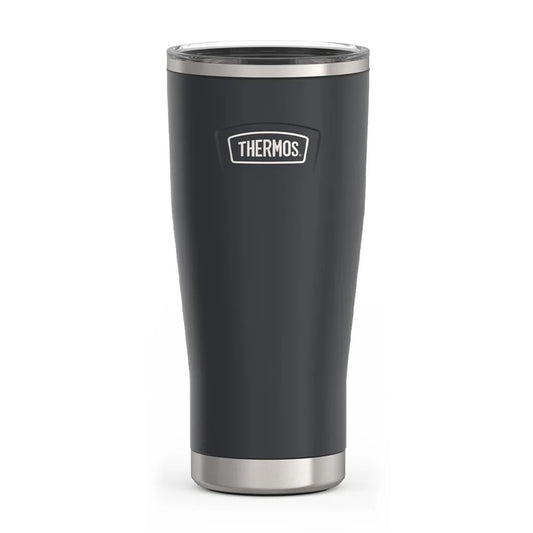 variant:43981568409645 Thermos 24oz Icon Stainless Steel Cold Cup w Slide Lock - Granite